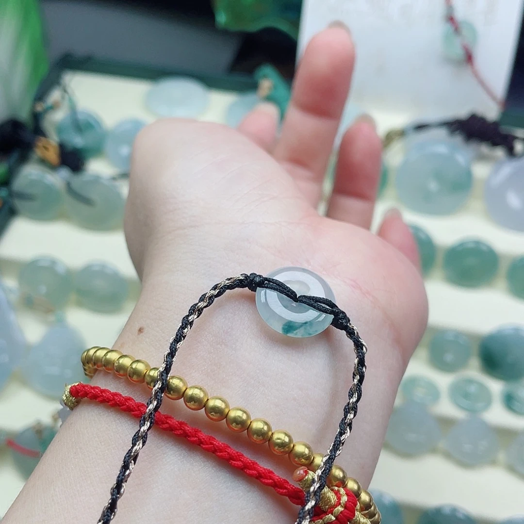 颈饰未镶嵌翡翠莲****࿐头目OKOK了