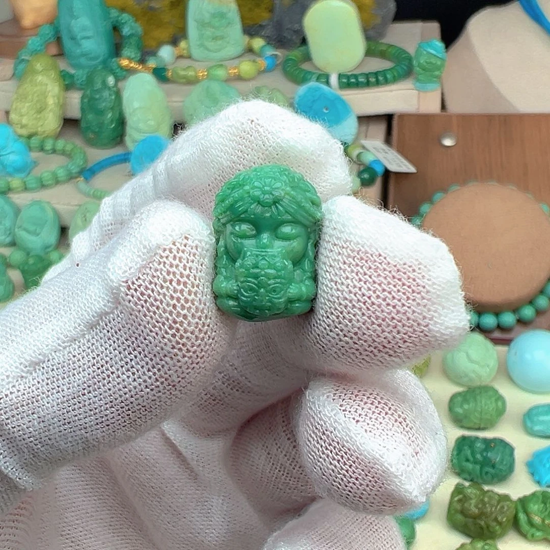 绿松石未镶嵌主播夏