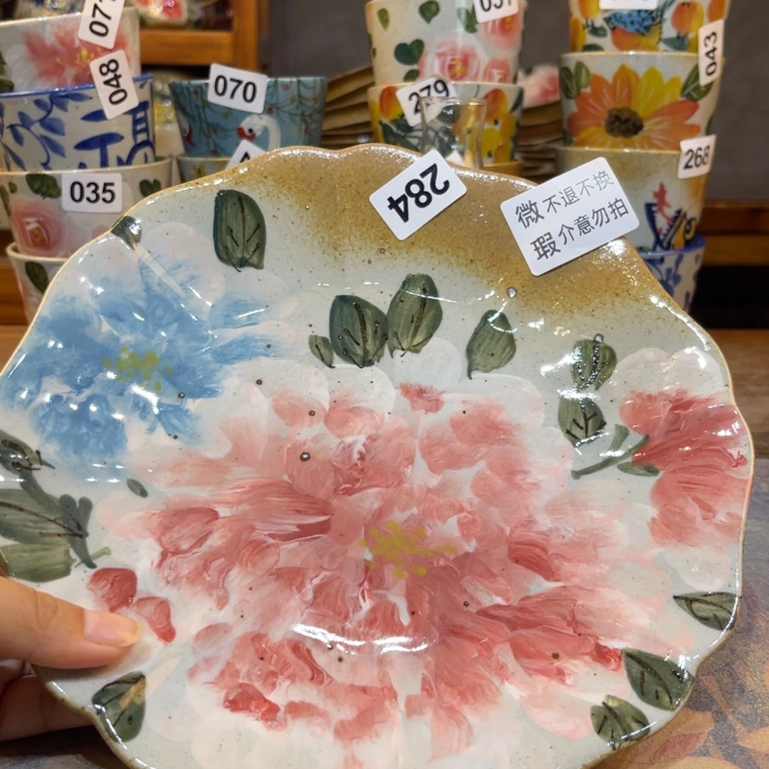 瓷片景德镇手工制作