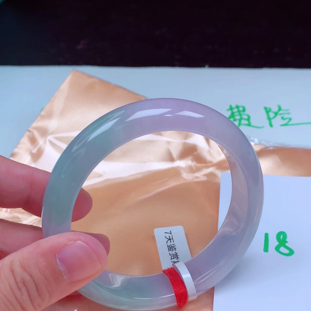 未镶嵌手镯翡翠缅甸天然A货翡翠手镯60.4