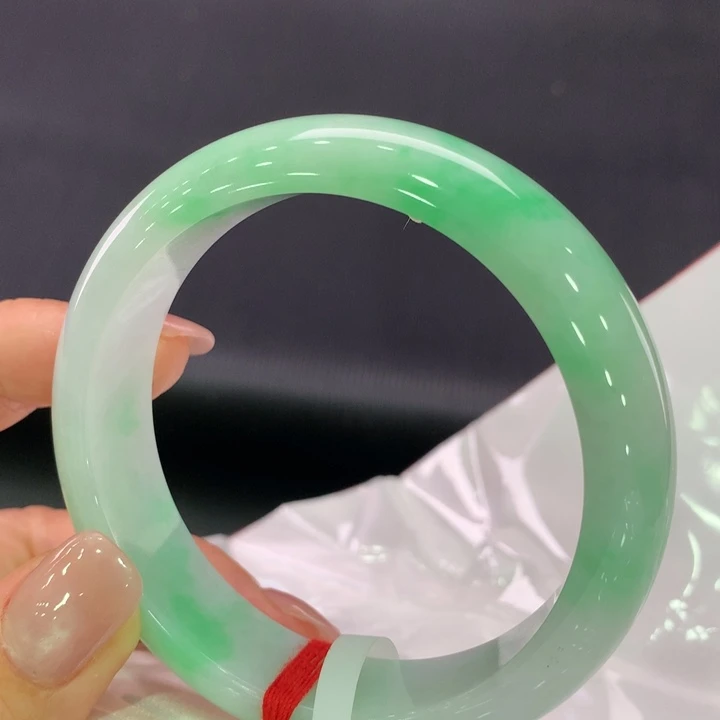 未镶嵌手镯翡翠正圈56轮胎