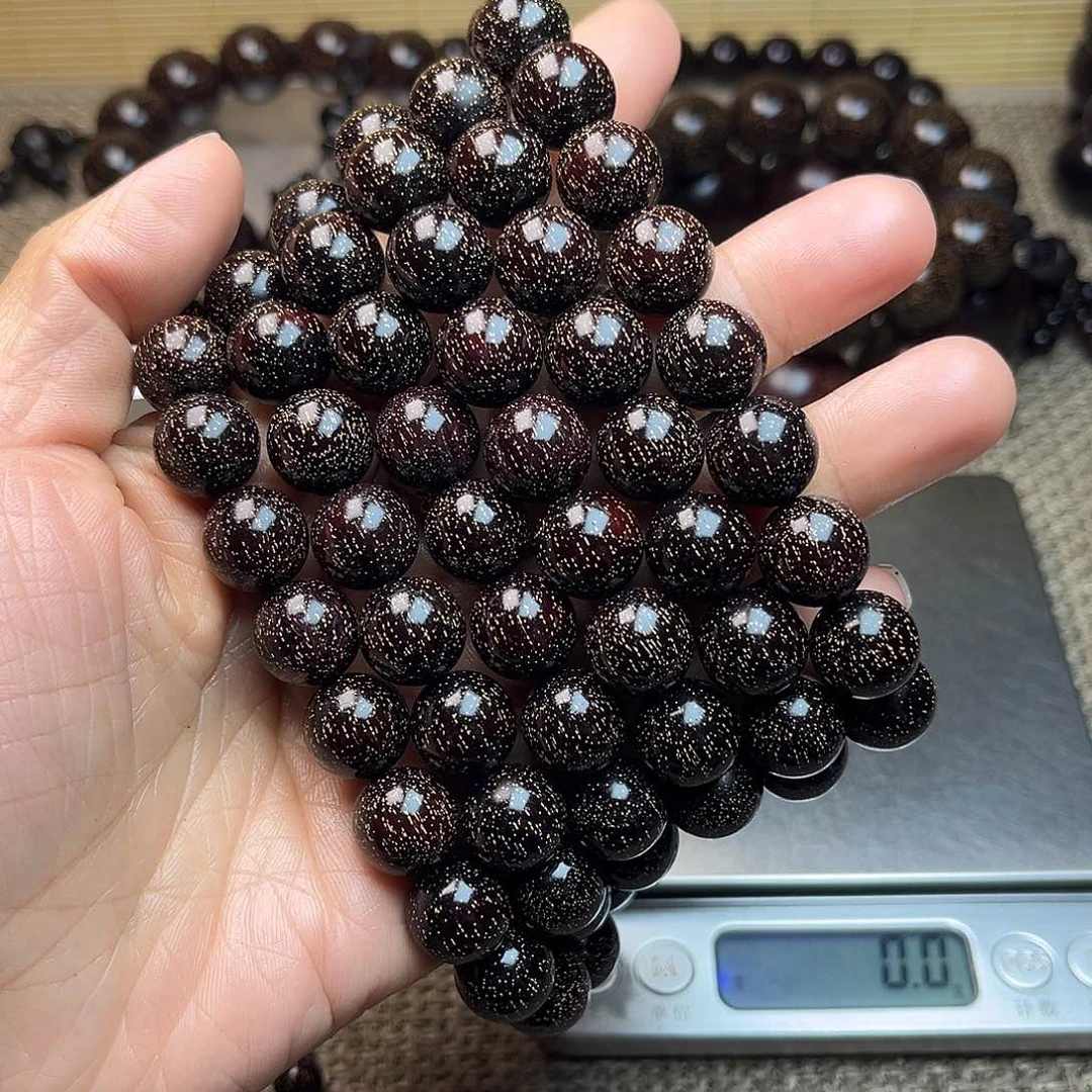 檀香紫檀（小叶紫檀）1.2 108颗 爆星