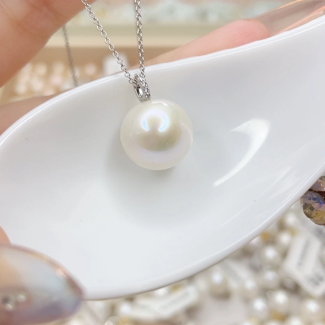 淡水珍珠未镶嵌吊坠(赠链)