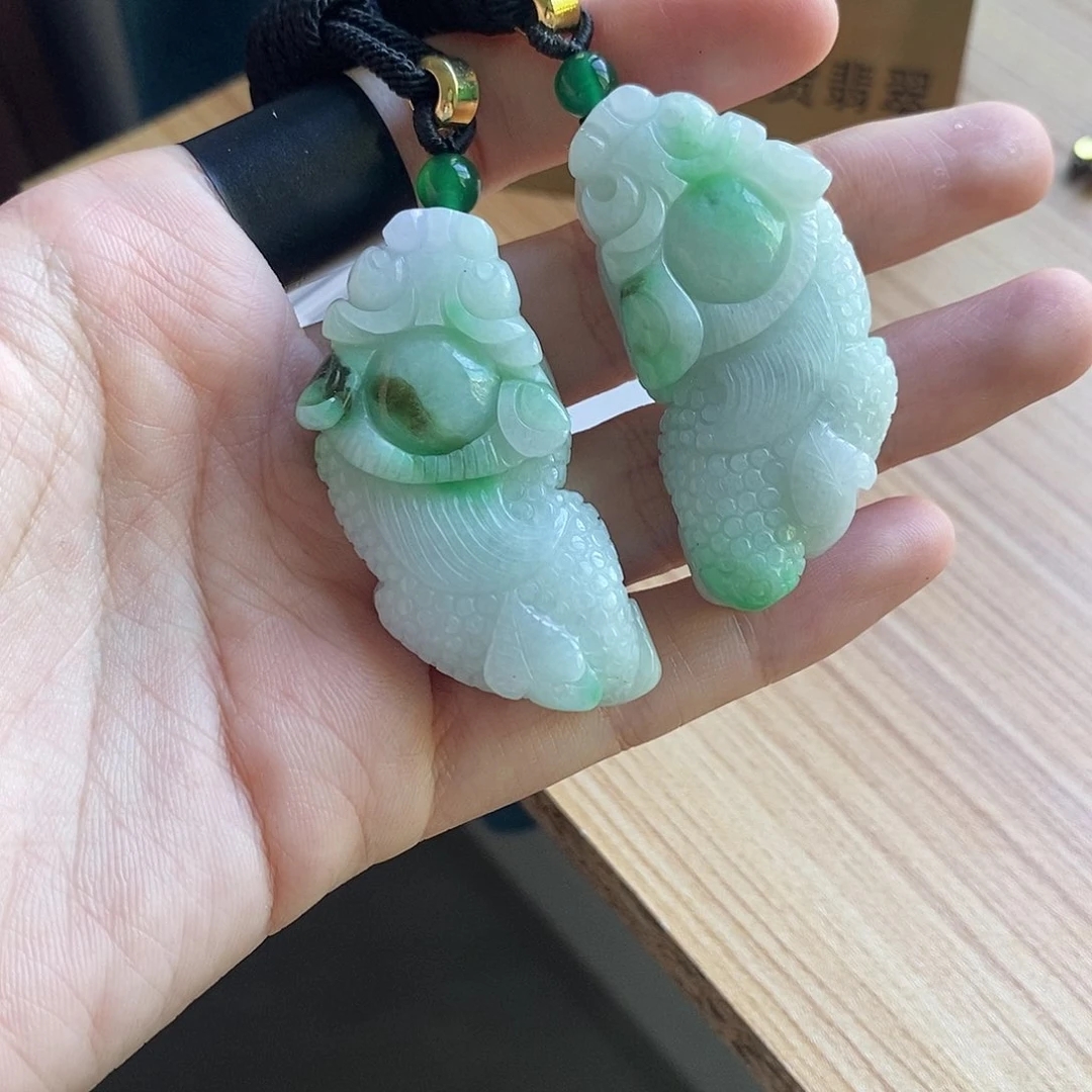 【闪购商品】颈饰未镶嵌翡翠天然缅甸A货翡翠