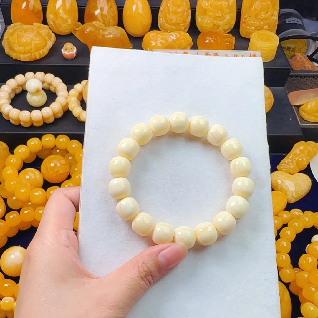 有***来蜜蜡未镶嵌颈饰同料13