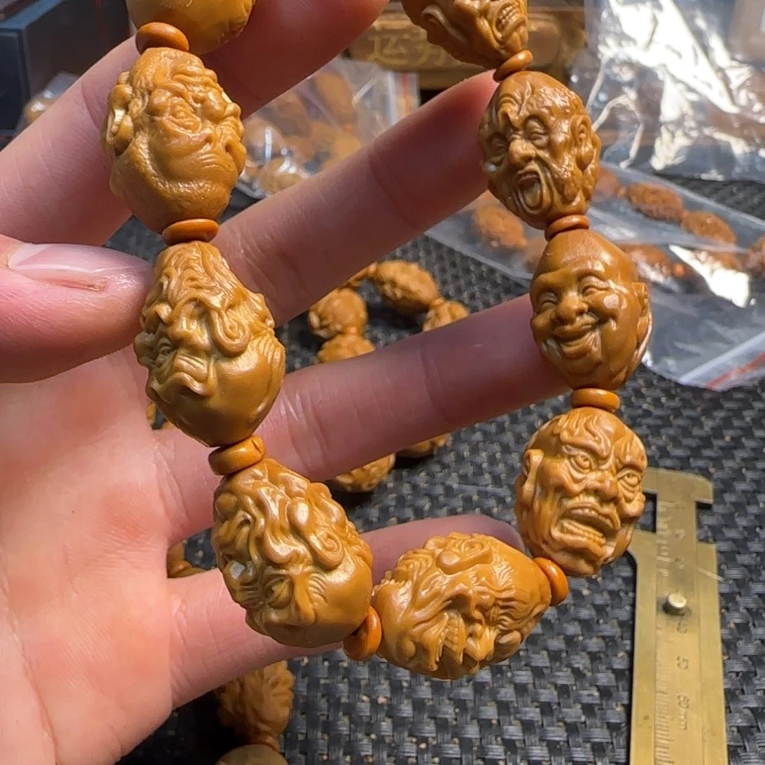 橄榄核手串/手链双面罗汉