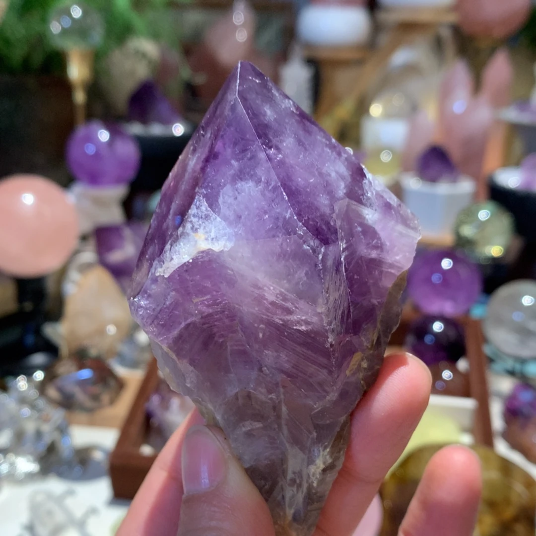 水晶水晶未镶嵌紫水晶