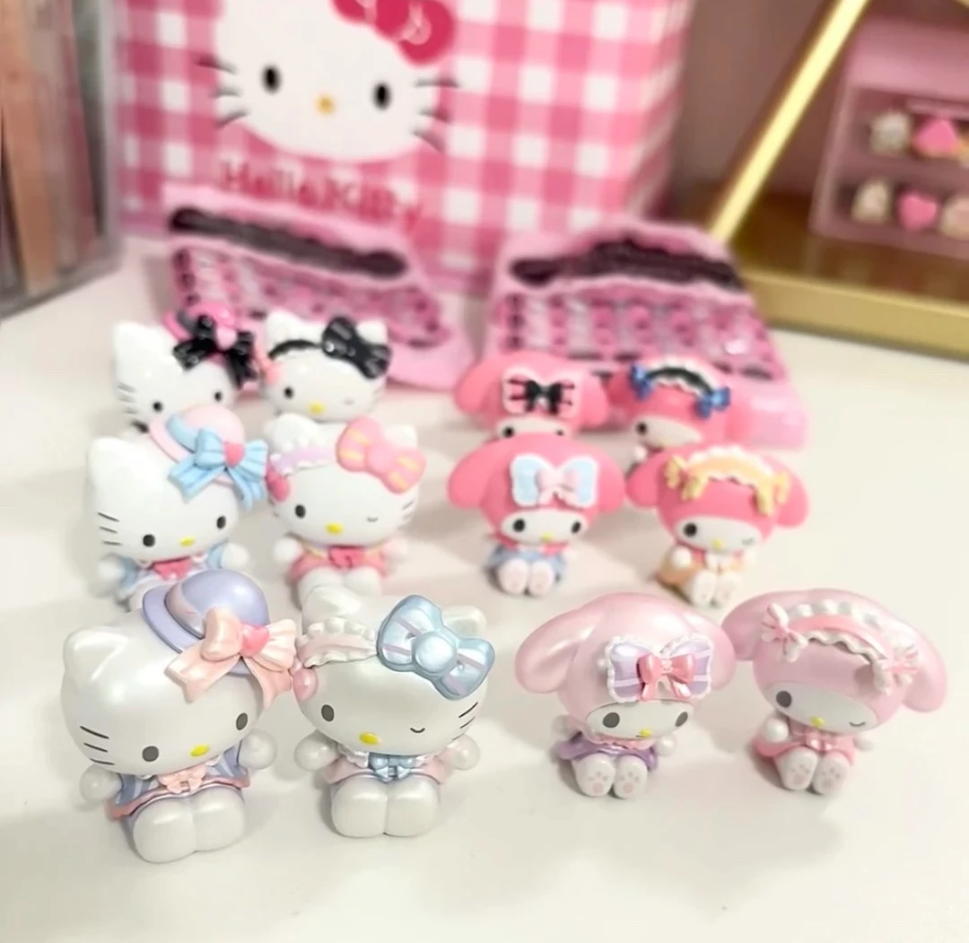 【吱吱代拆】三丽鸥新款甜蕾少女系列萌趣豆可爱甜美盲袋萌粒