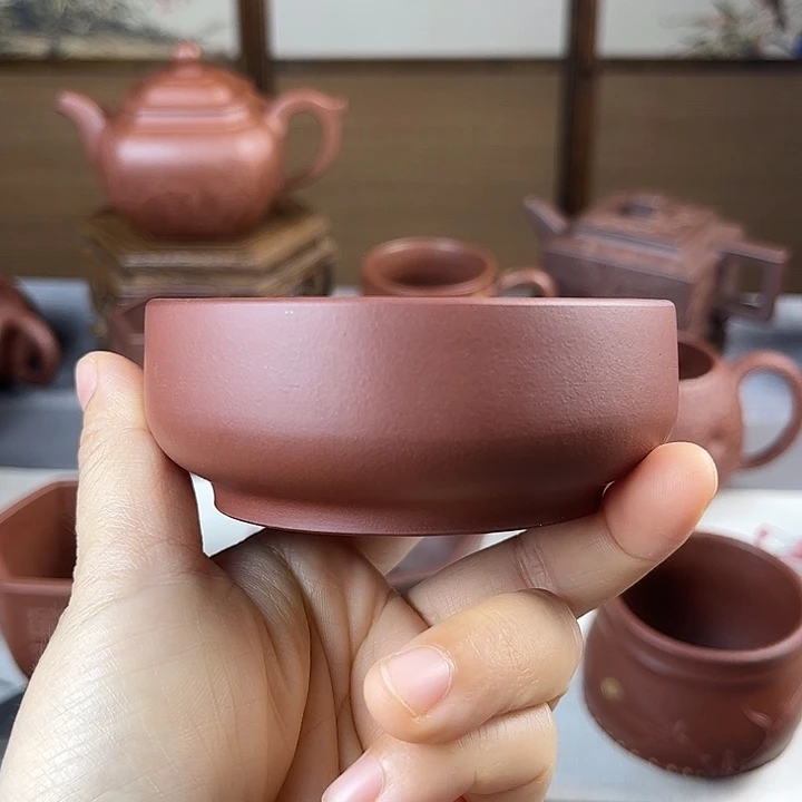 紫砂茶杯全手主人杯容量120