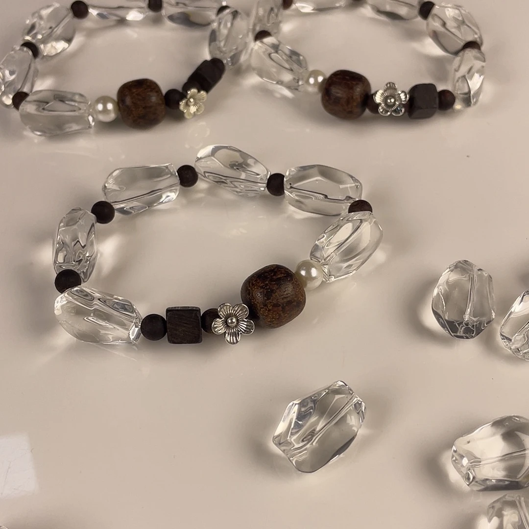 非金属手串白水小花款