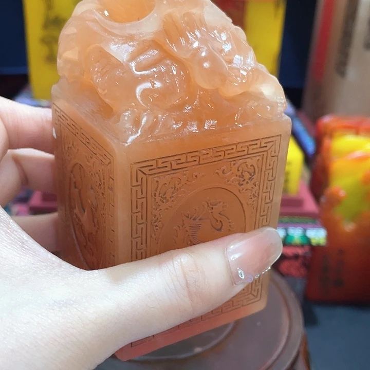 寿山石印石篆刻印章引首章闲章姓名章生日礼物