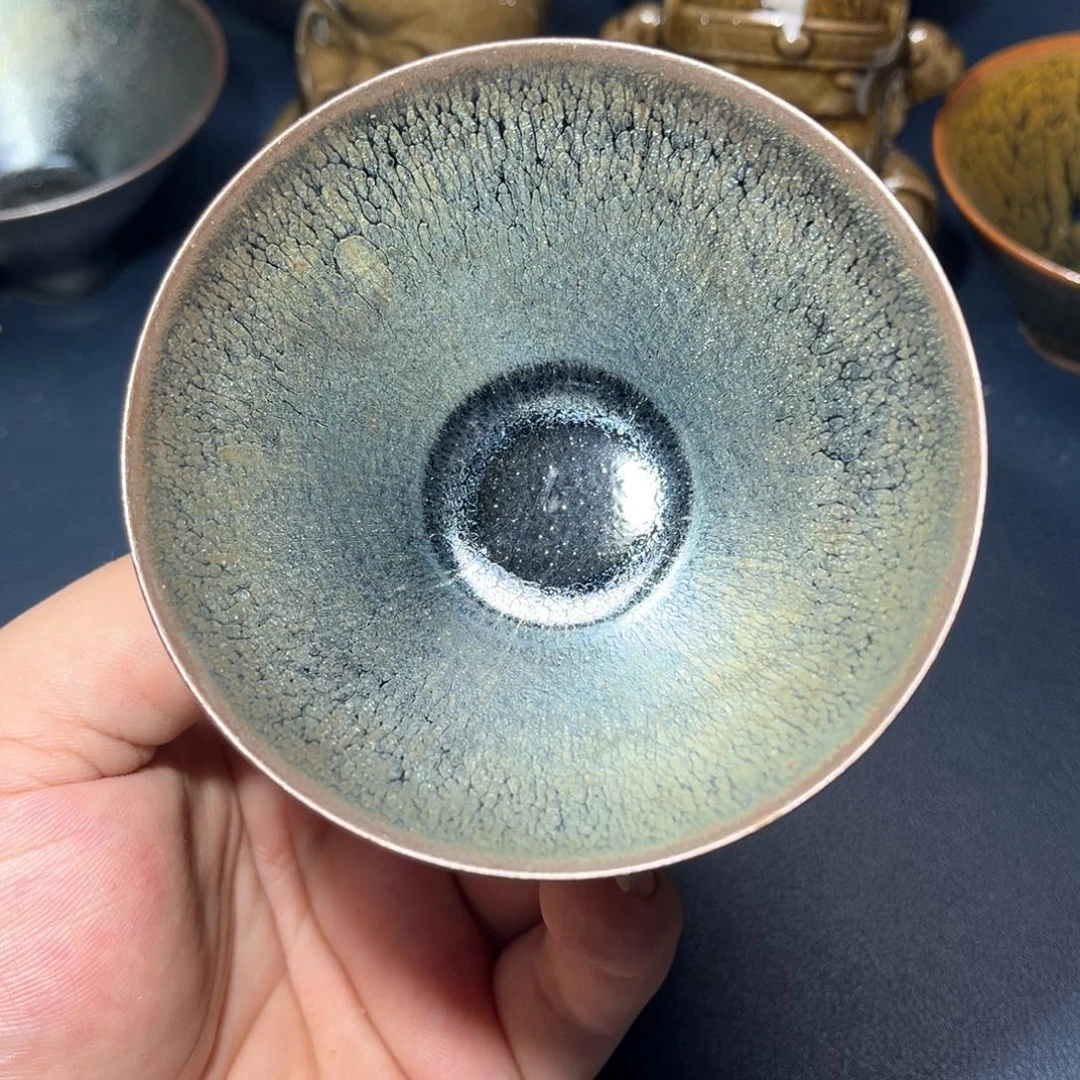 茶盏建盏手握泡茶主人杯