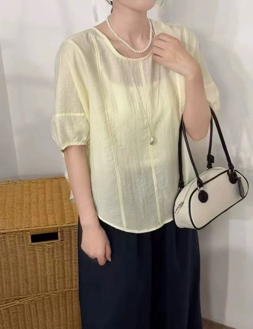 25585夏款新款衬衫