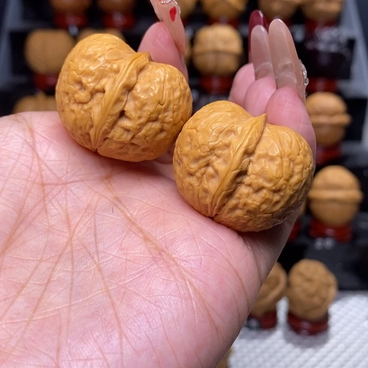 文玩核桃把件用****6小金印元宝4号