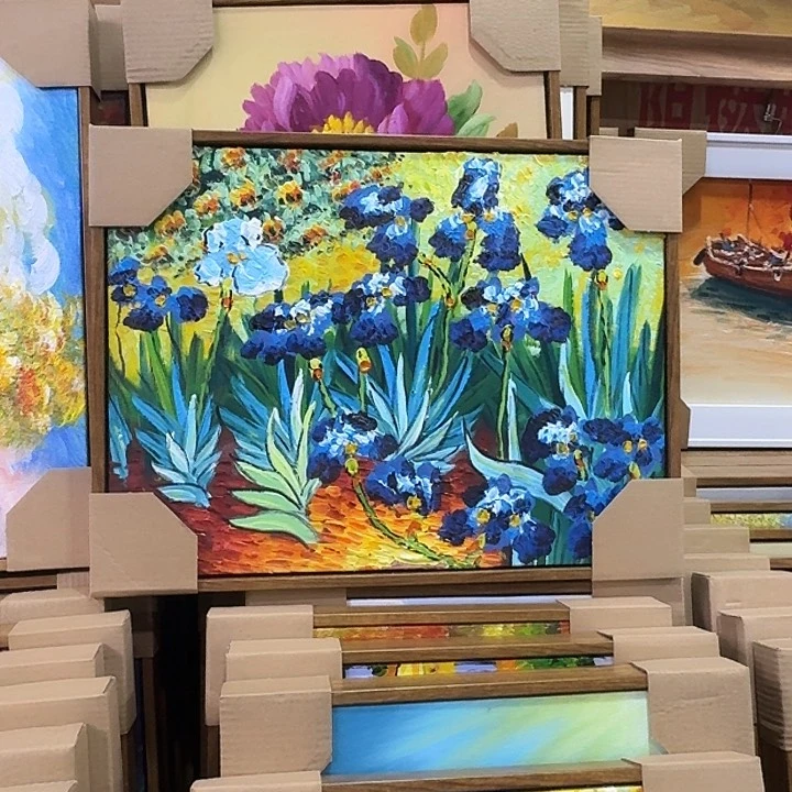 油画油画作品展等活动的大型