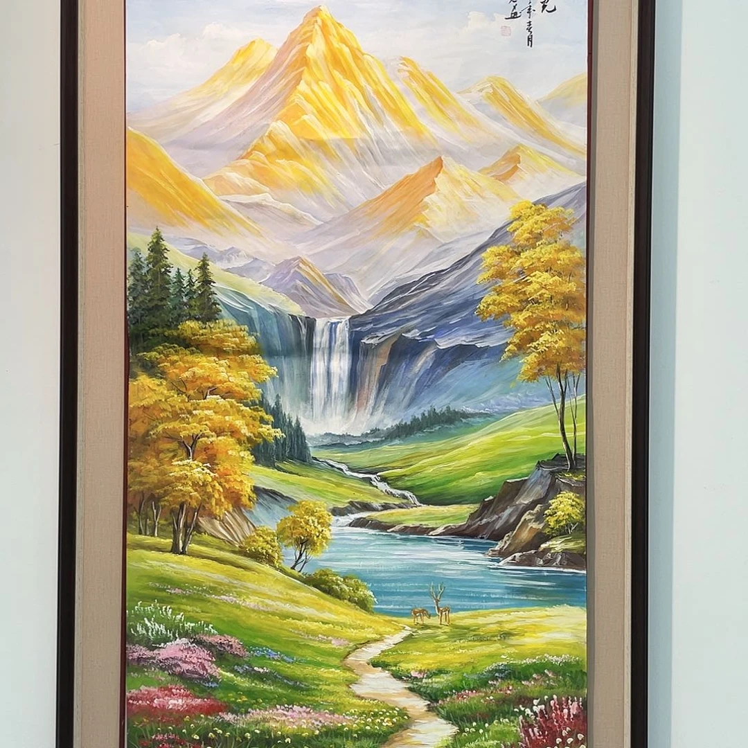 国画凌行志老师手绘国画精品