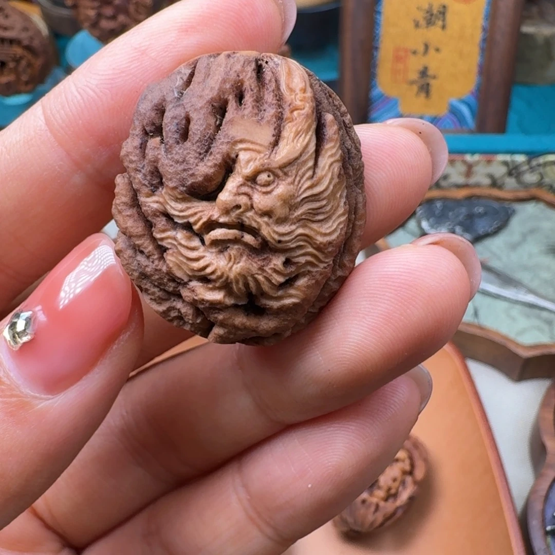 吊坠橄榄核核潮核雕手工制作