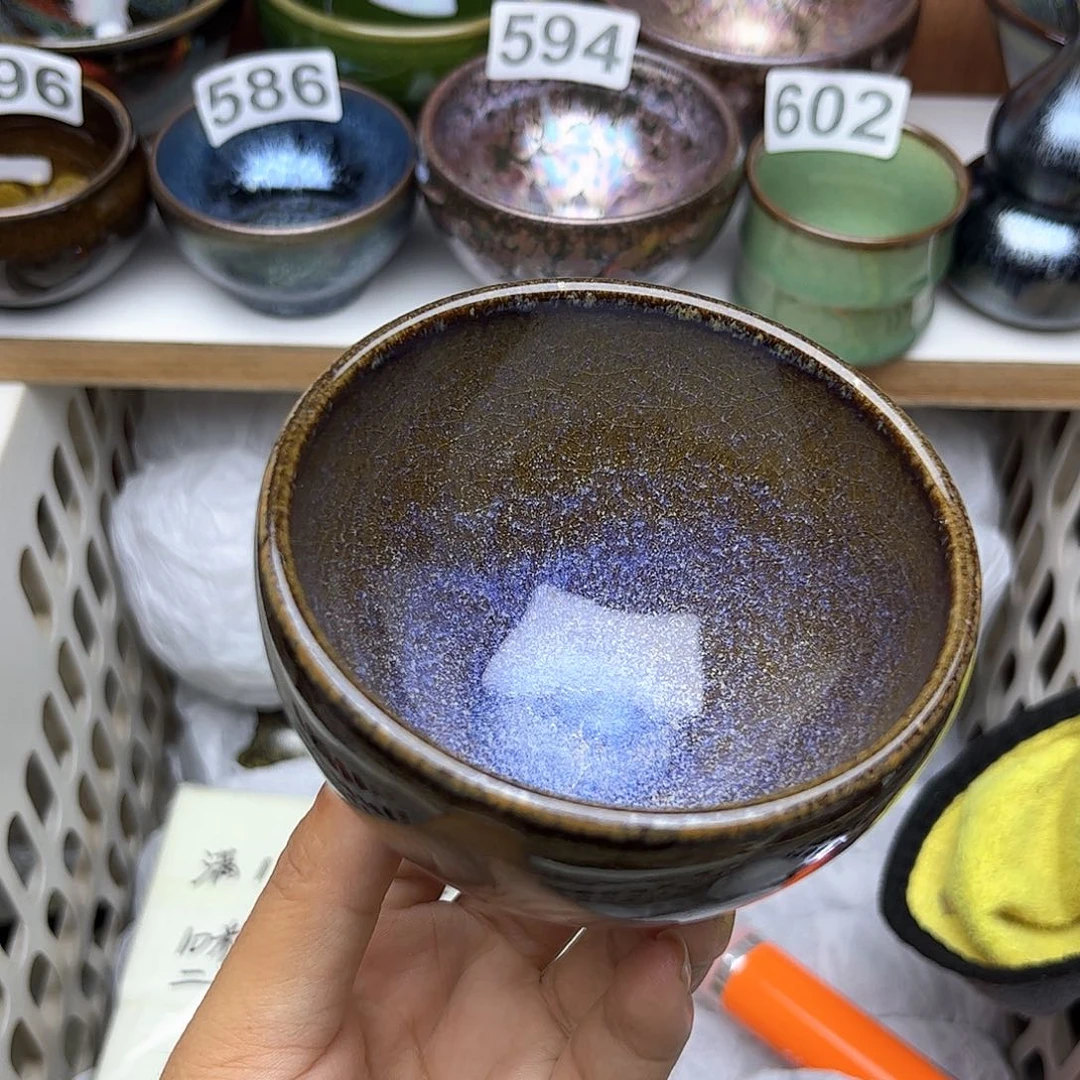 茶盏陶瓷他超级显腿长瑕疵