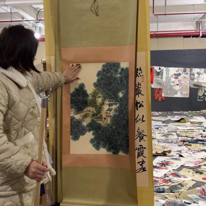 这个是手绘画的图啊我要看一下