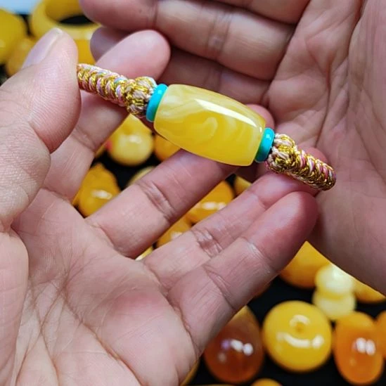 未镶嵌蜜蜡手绳手绳