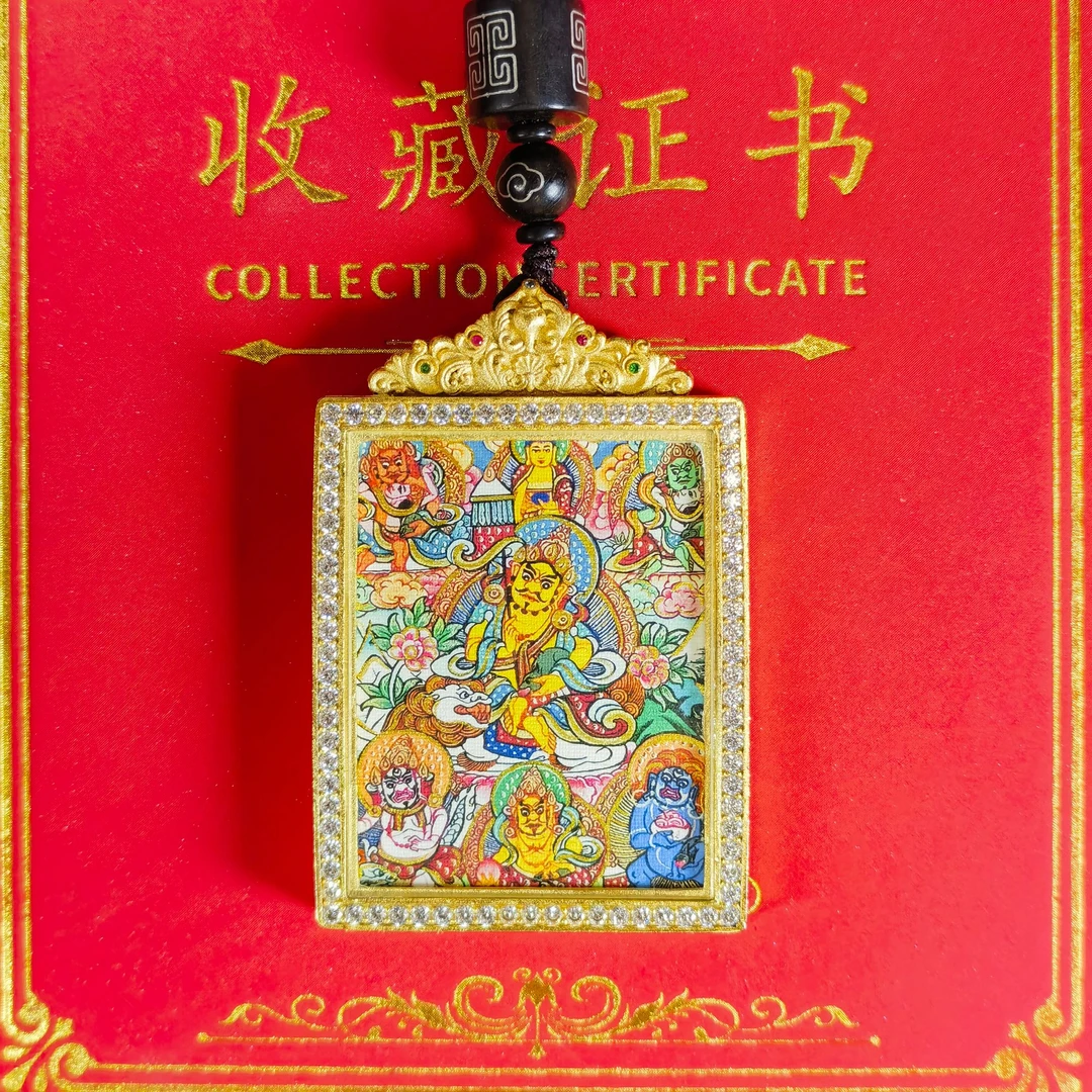 藏式民族风 F 钻壳 五吊牌 创意饰品 复古百搭