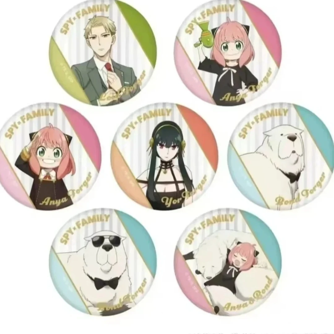 【日谷】间谍过家家 Jump10周年快闪吧唧/阿尼亚 我当家套装吧唧