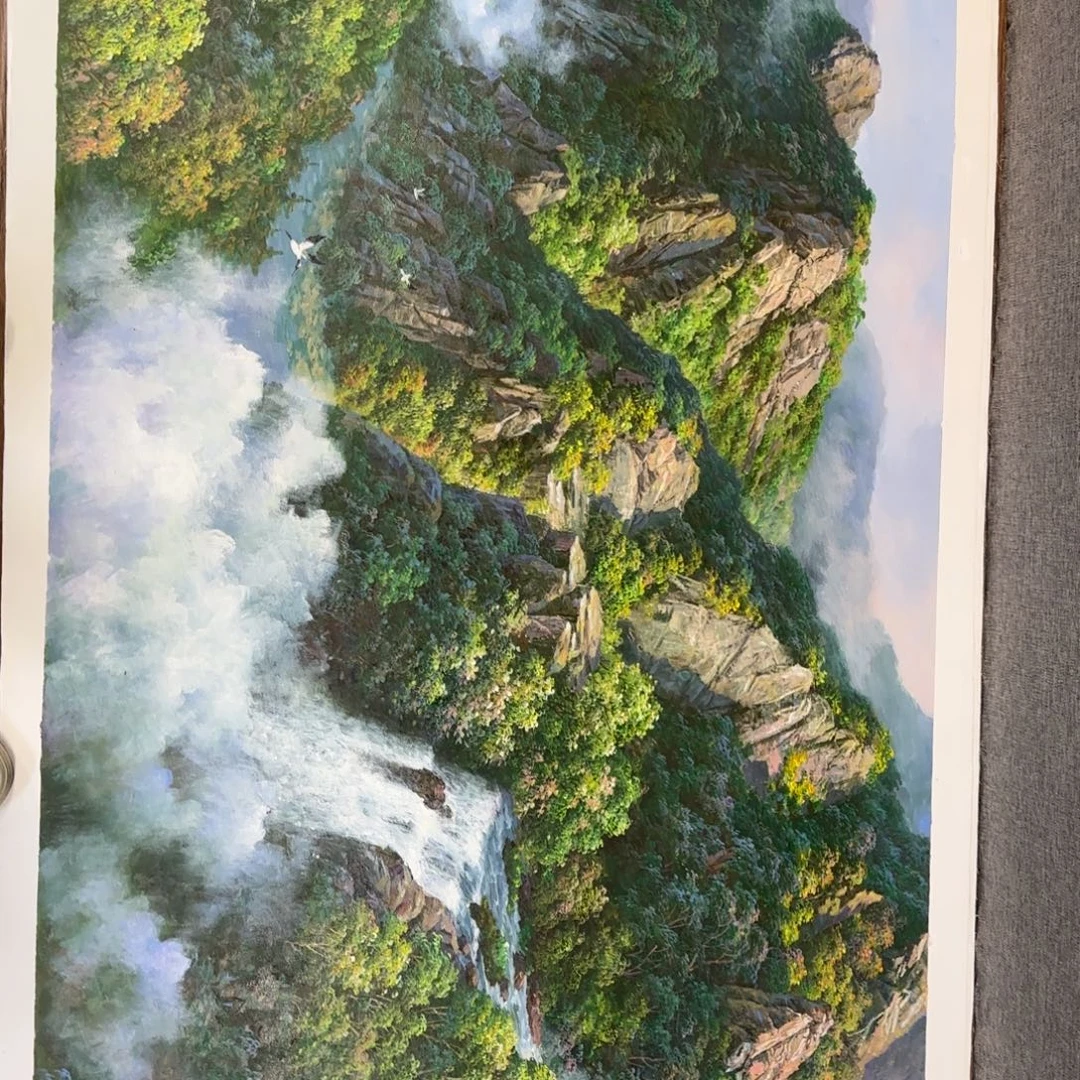 油画一起看电影吧