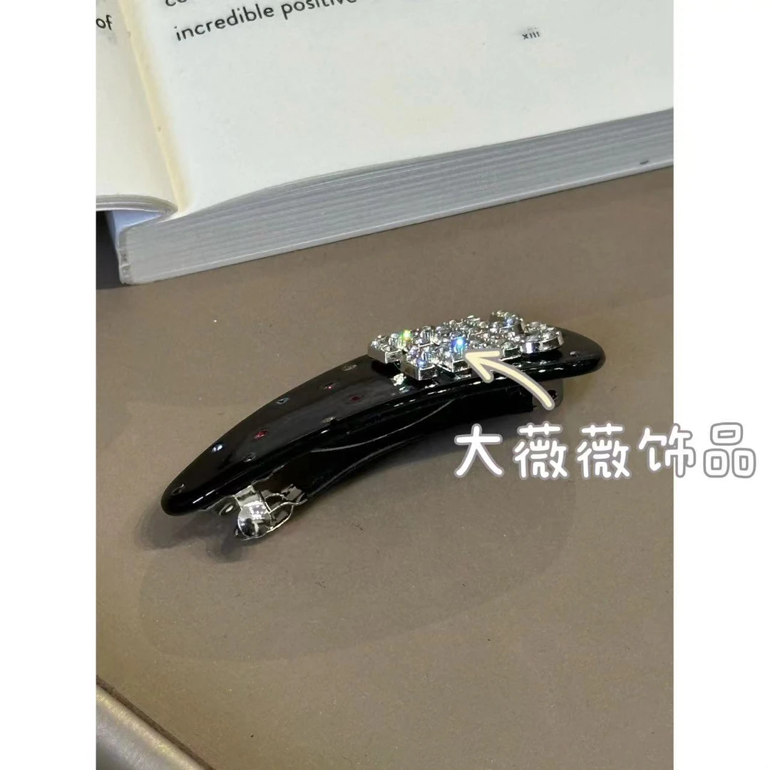 M字母彩钻时尚发夹-67653