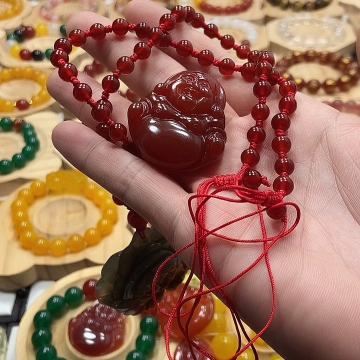 未镶嵌颈饰玛瑙/玉髓花**夏