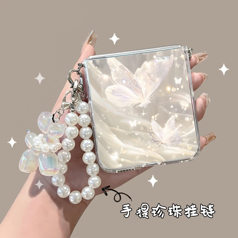 适用荣耀magicvflip2手机壳手链挂绳Magic V Flip2折叠屏外壳防摔