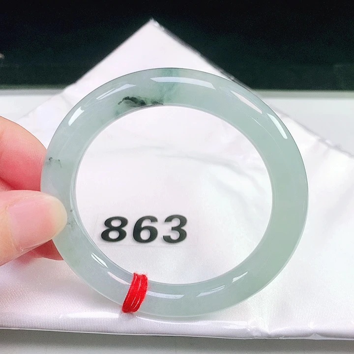 翡翠未镶嵌手镯863
