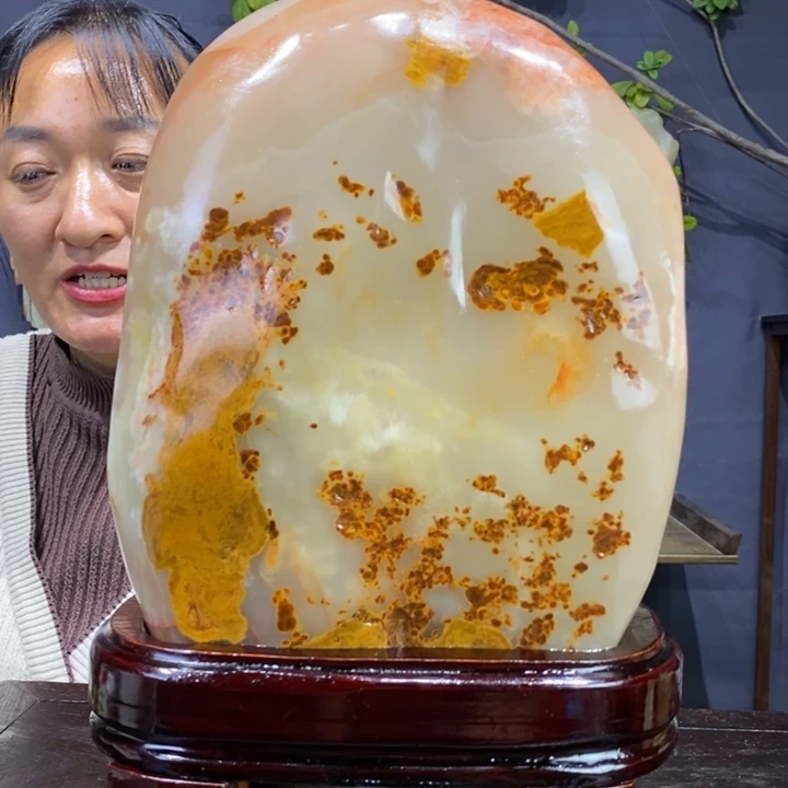 石材精品古青石摆件