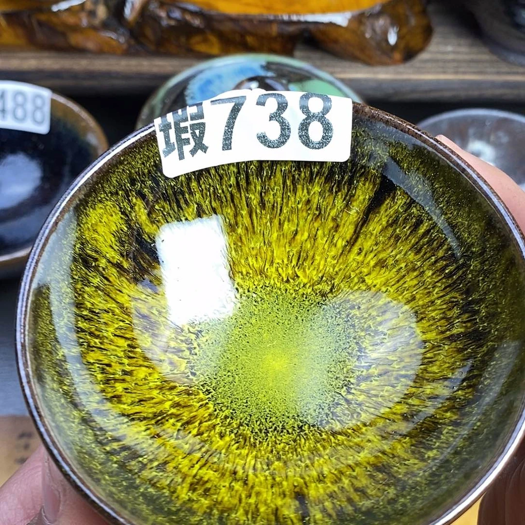 茶盏微瑕建盏主人杯子