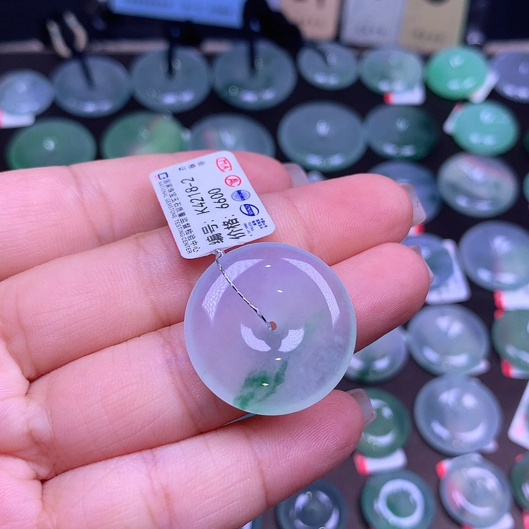 颈饰未镶嵌翡翠25×5