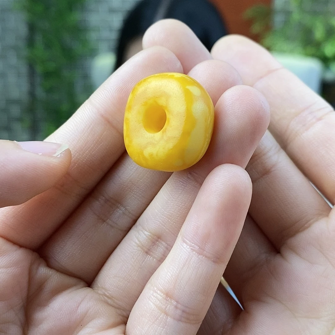 蜜蜡珠宝奇石未镶嵌蜜蜡扣子