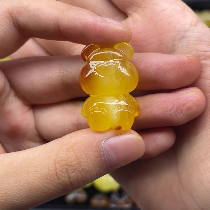 琥珀未镶嵌裸石天然琥珀蜜蜡