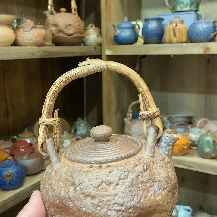 柴烧老岩泥高端茶器