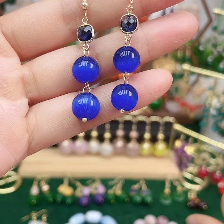 石英岩玉合金发饰