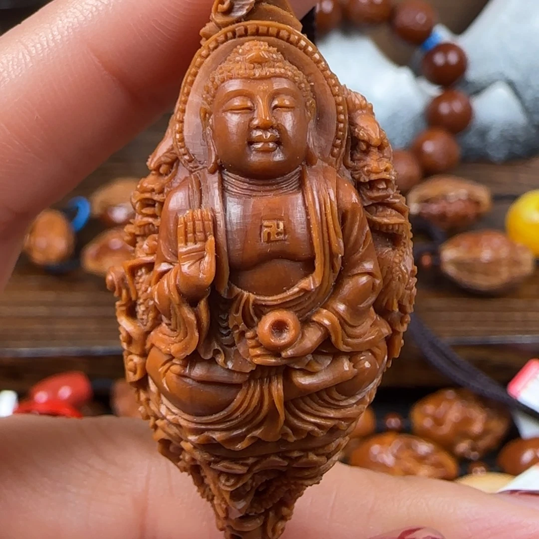 橄榄核手串/手链敏****尔尺寸25九龙如来单子