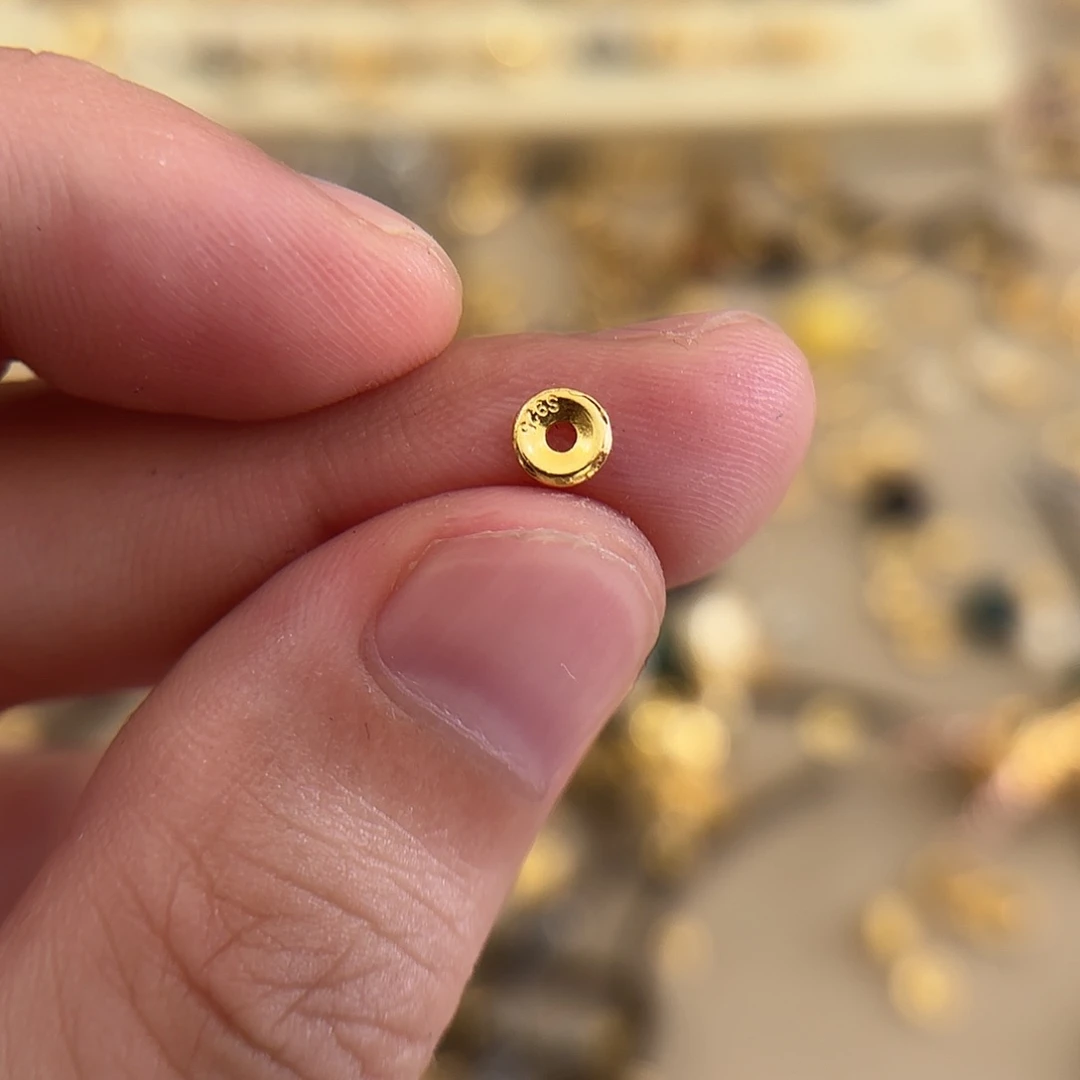 一***静无925银8片5mm内凹