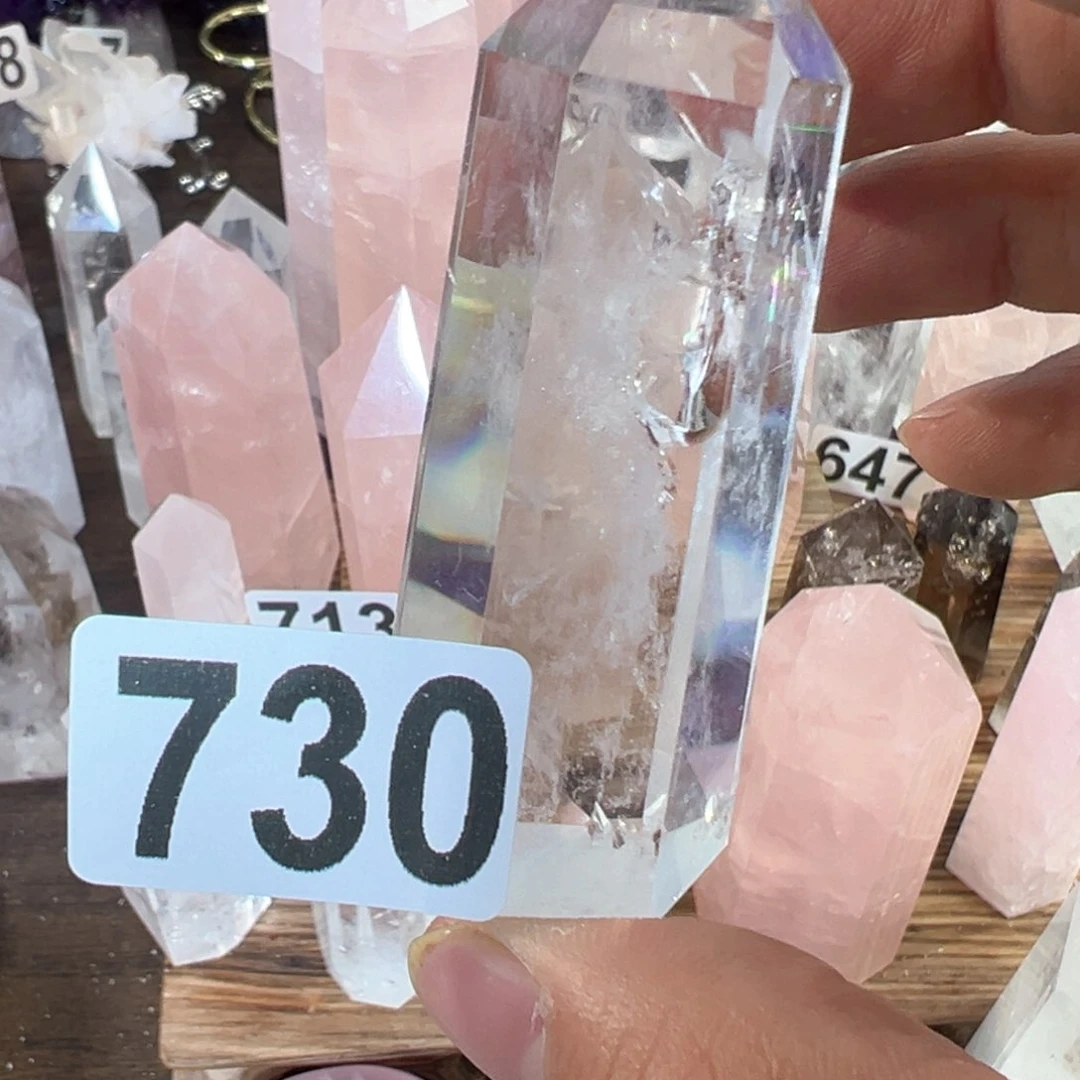 水晶天然水晶，默认微瑕未镶嵌?****