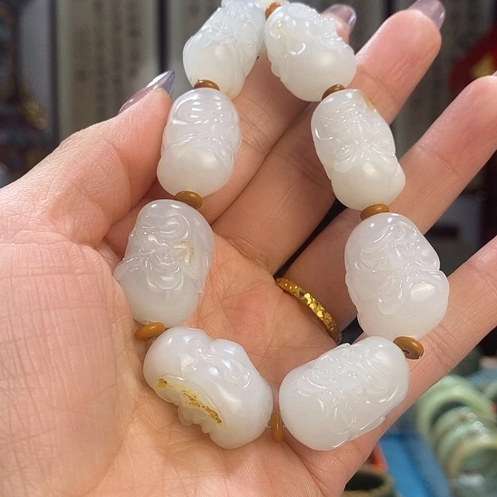 手串未镶嵌和田玉