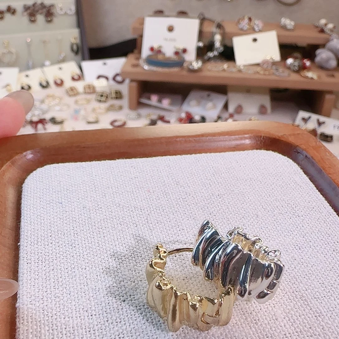 仿珍珠铜合金925银耳扣