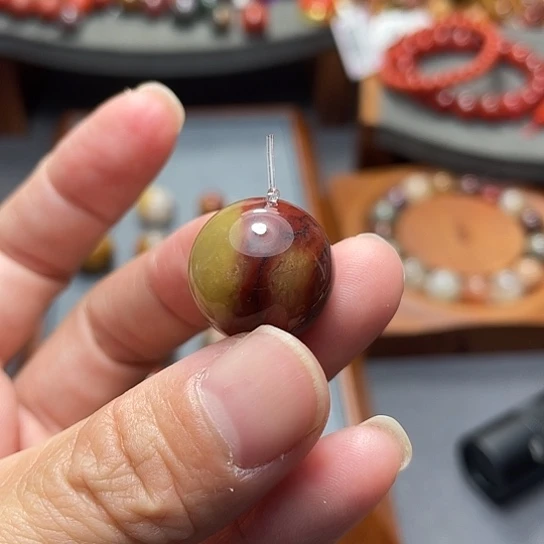 未镶嵌单珠18多样性发1南红玛瑙