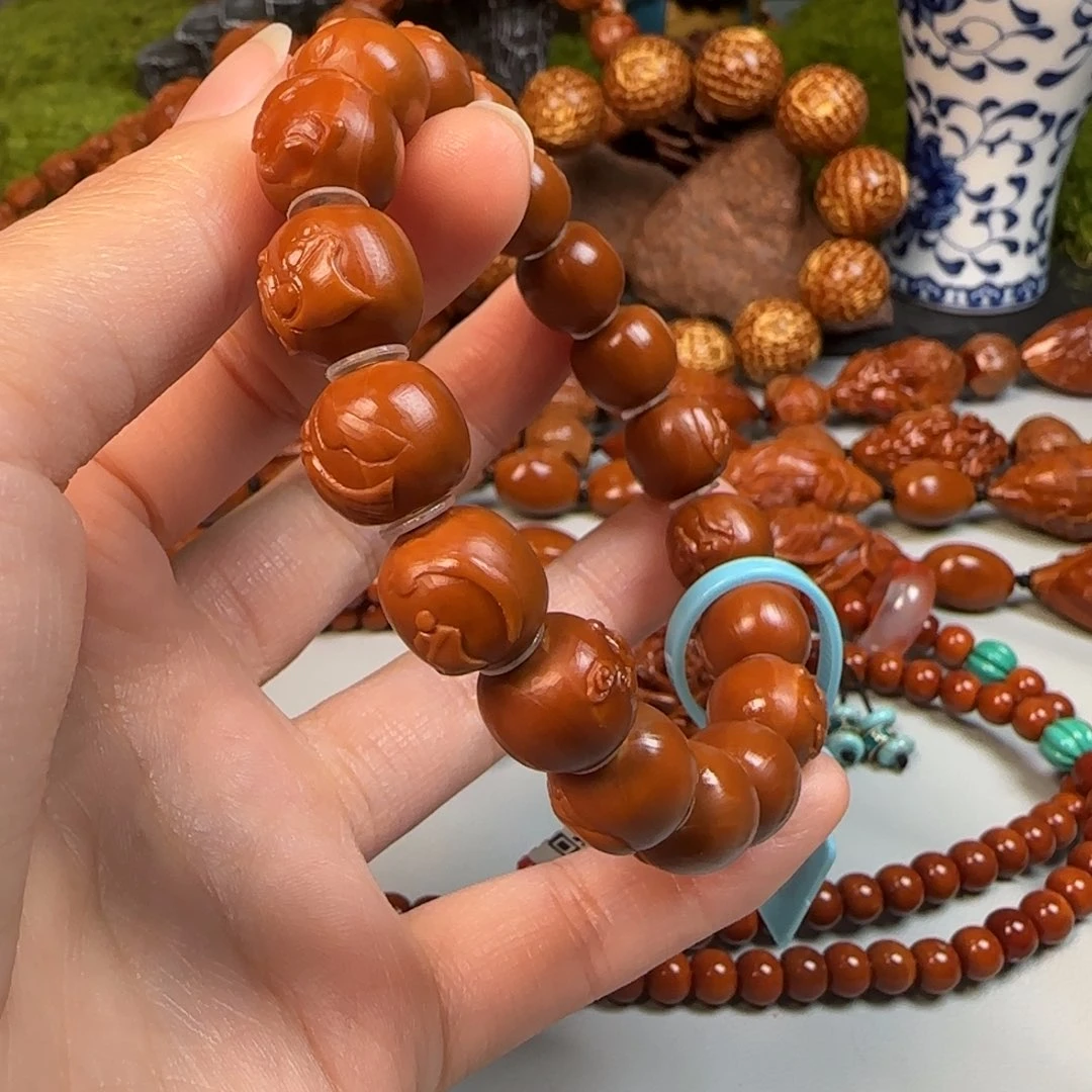 橄榄核手串/手链1.1小籽无相佛