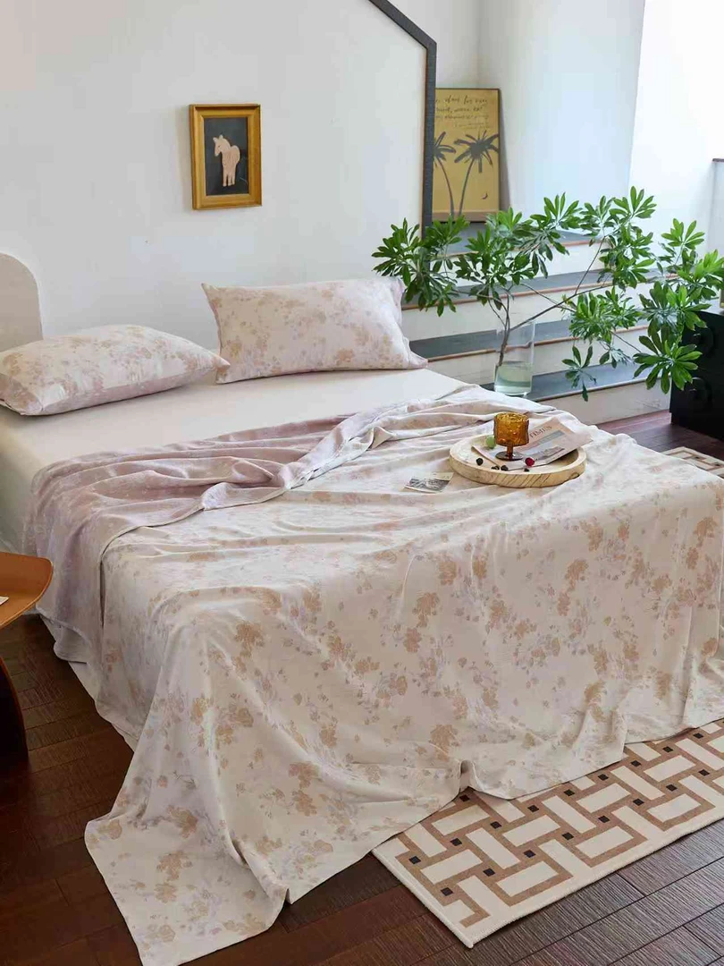 【关山月三件套床单+枕套】高端定制原生舒适三件套2.4/2.5