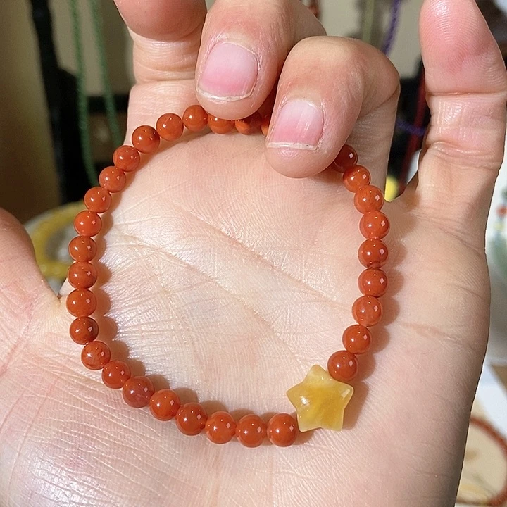 琥珀手链未镶嵌手串