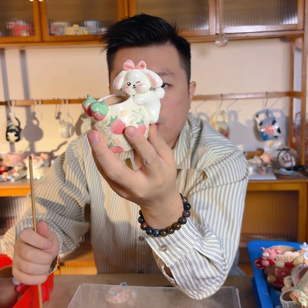 老梧家的手工多肉花盆
