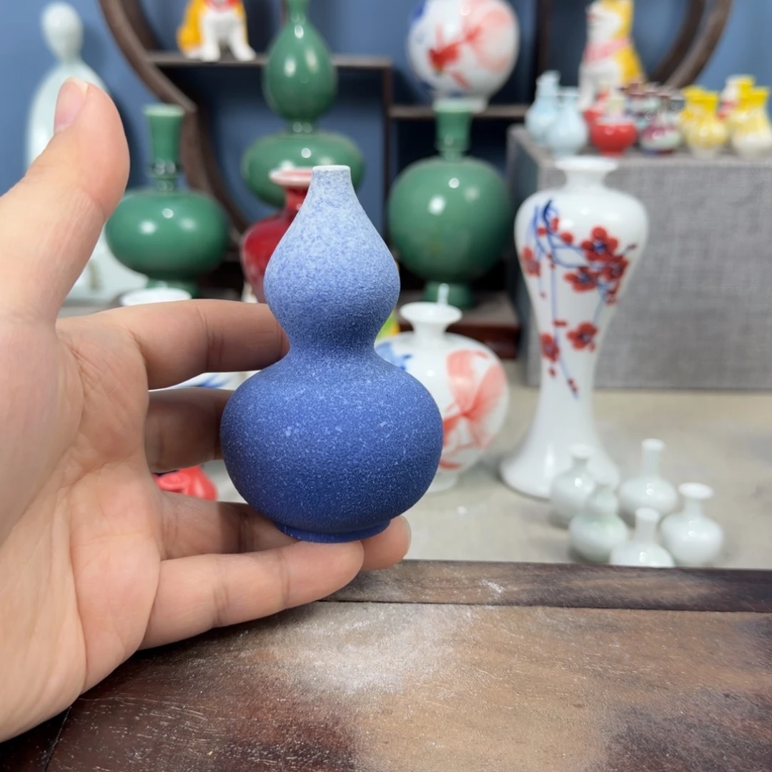 陶瓷手工小花器摆件