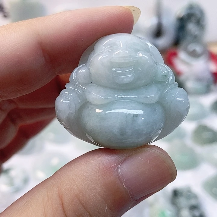 颈饰未镶嵌翡翠佛公